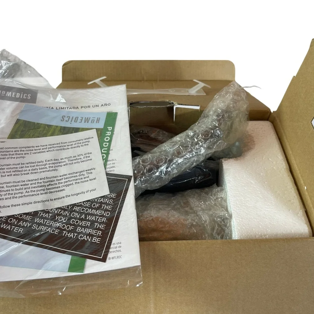 Homedics Envirascape Rock Garden Fountain Relaxation Sensory